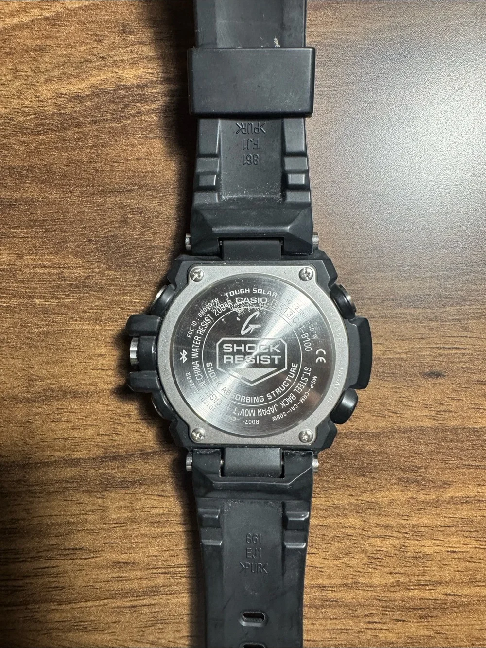 Men’s G-SHOCK GSTB100-1A Black G-STEEL CASIO